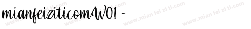 mianfeiziticomW01 字体转换